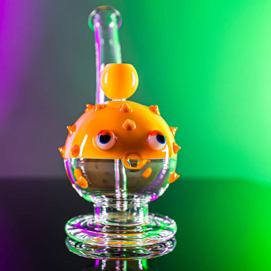 Black Leaf Bong Kugelfisch - CloudyMinds