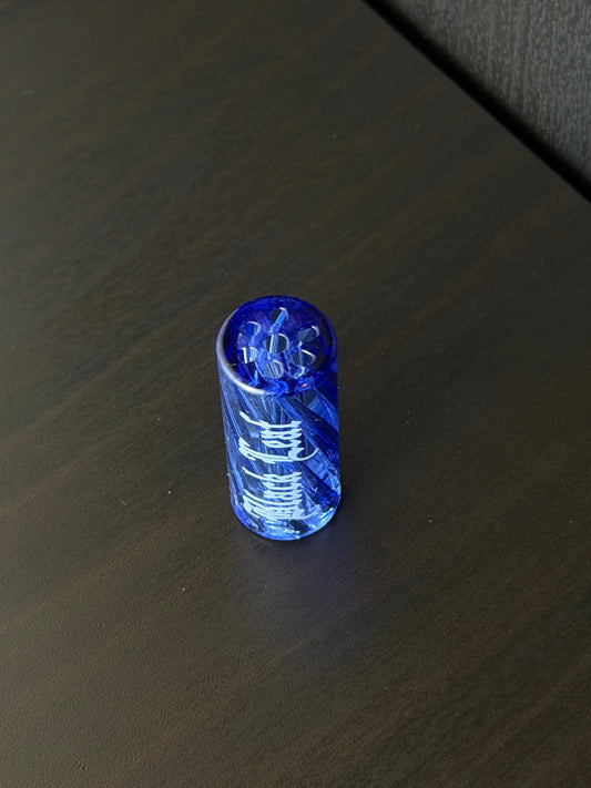 Black Leaf Glastips 7-Loch Blau - CloudyMinds