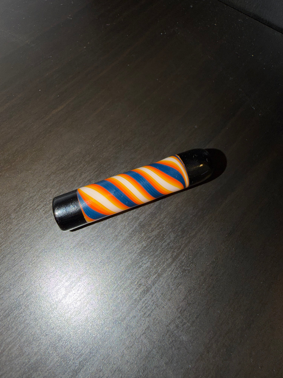 Birdhouse Glass GlasTip Schwarz/Orange - CloudyMinds