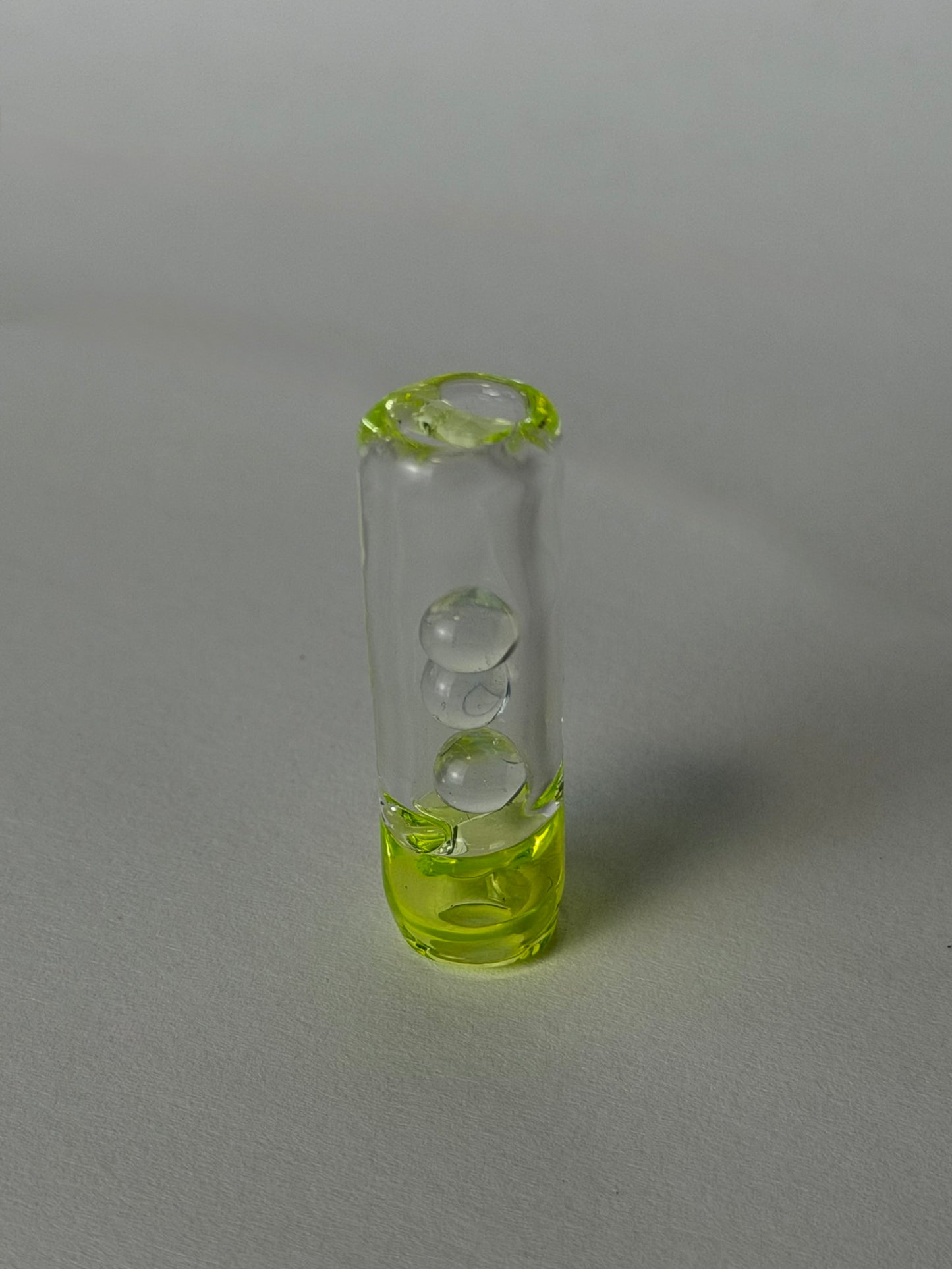 Birdhouse Glass GlasTip Green UV Pearls
