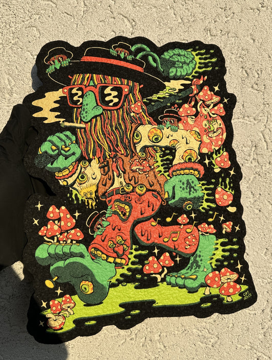 TRIPPIN' HOBO, Leuchtet im dunkeln und UV - CloudyMinds