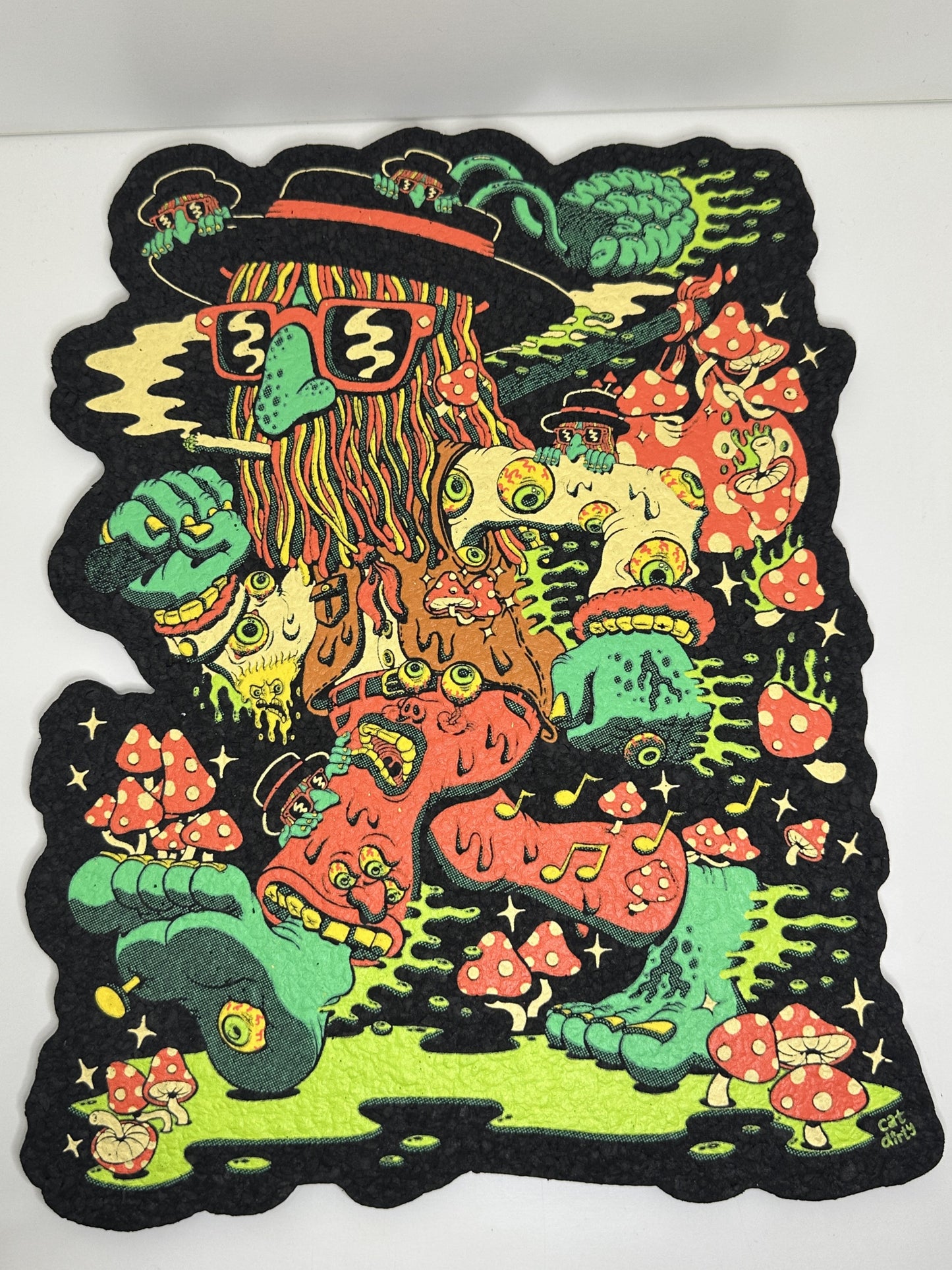 TRIPPIN' HOBO, Leuchtet im dunkeln und UV - CloudyMinds