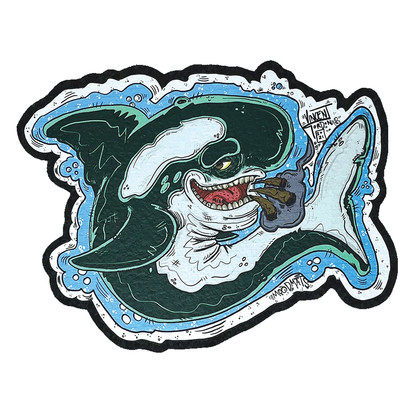 Teal Orca Pod - CloudyMinds