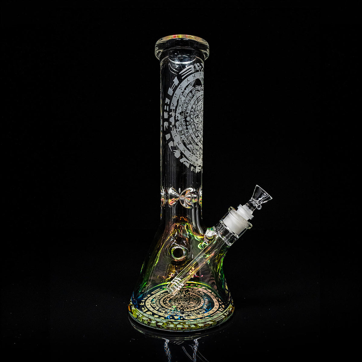 Black Leaf Beakerbong Ice Maya 9mm - CloudyMinds