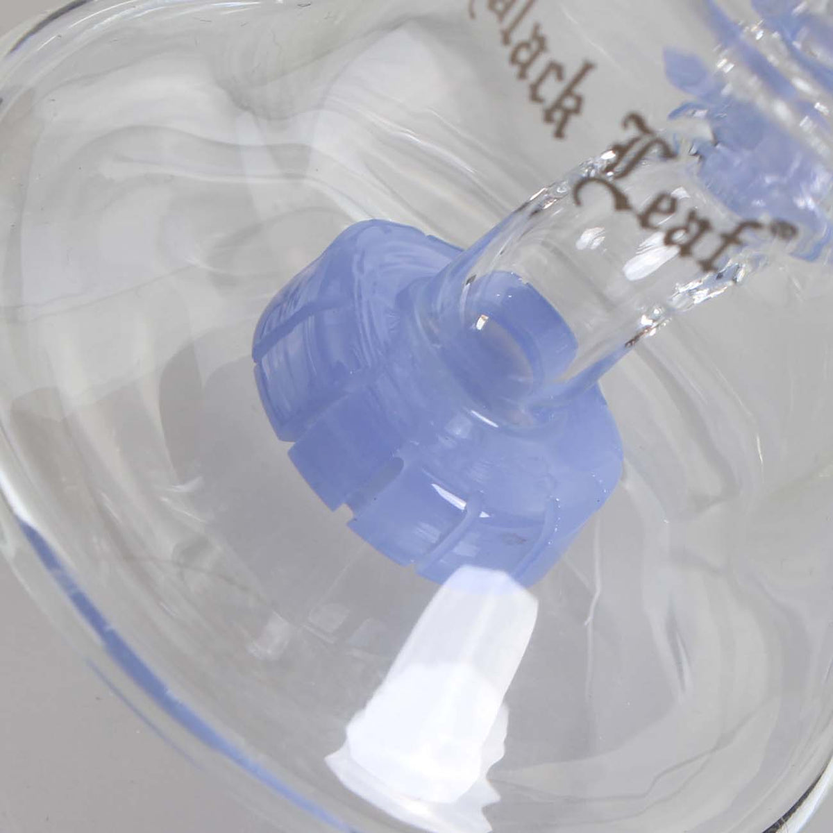 Black Leaf Glasbubbler - CloudyMinds