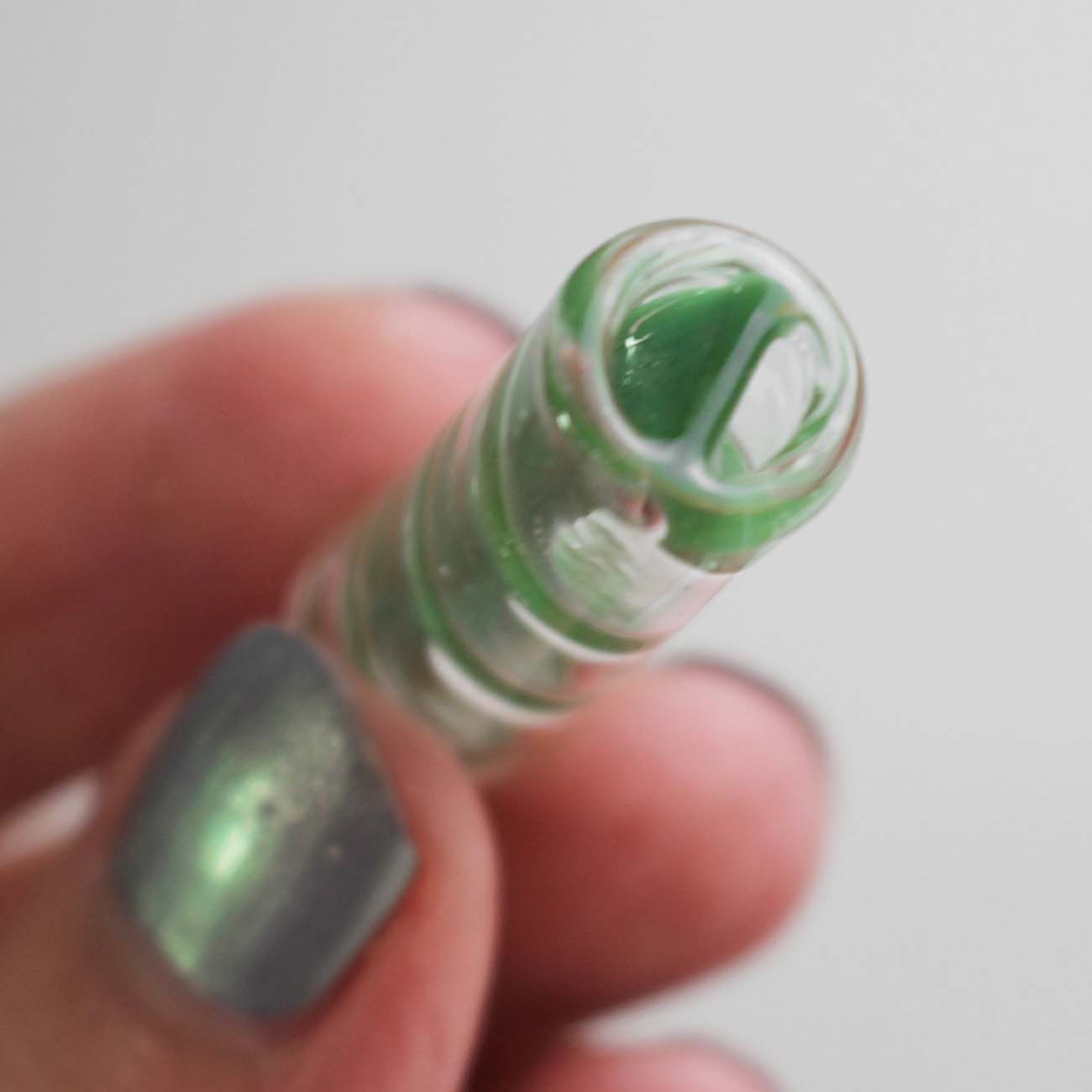 Black Leaf Glastips mit Schlitz 13mm - CloudyMinds