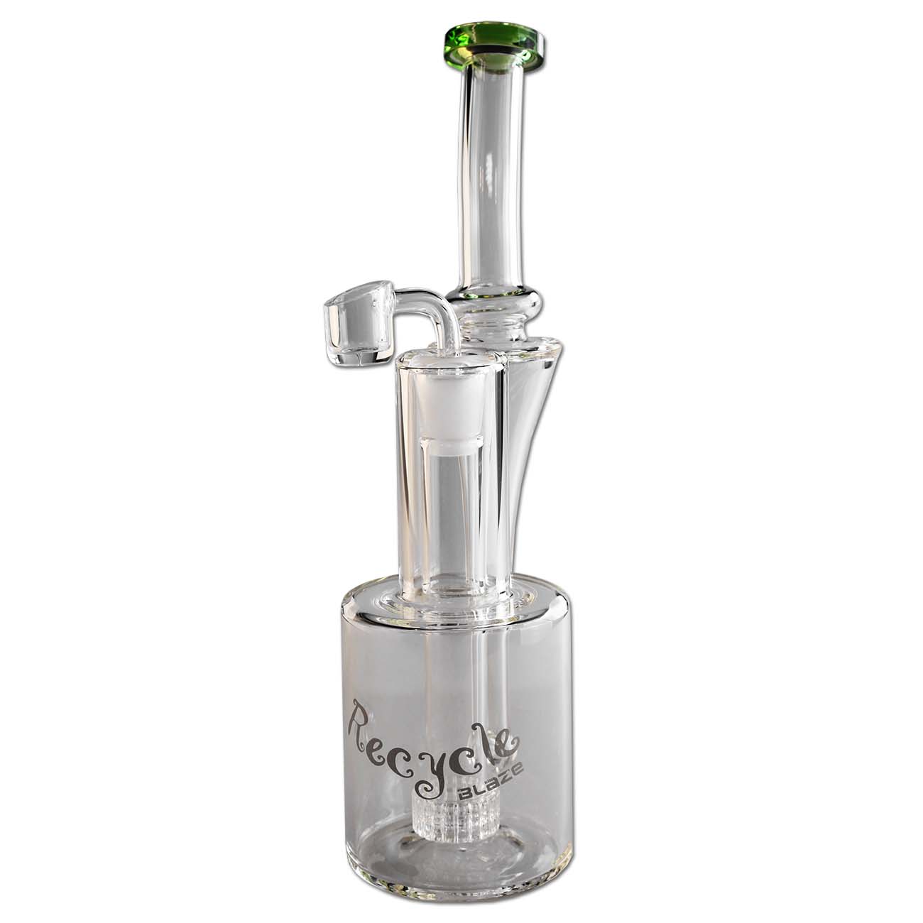 BLAZE GLASS Recycler DabRig mit Matrixperc