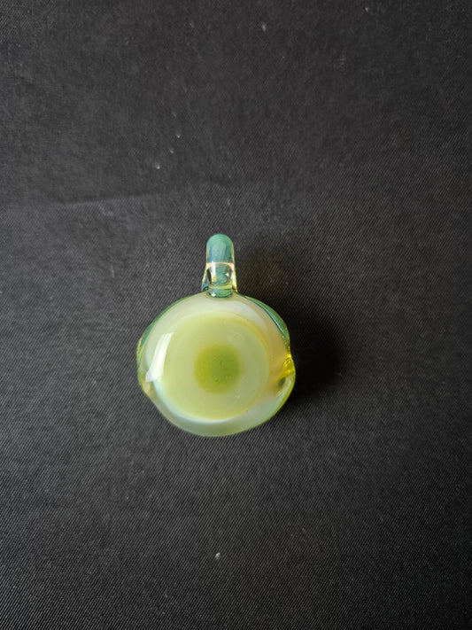 Dippy Glass - Pendant Auge / Gelb