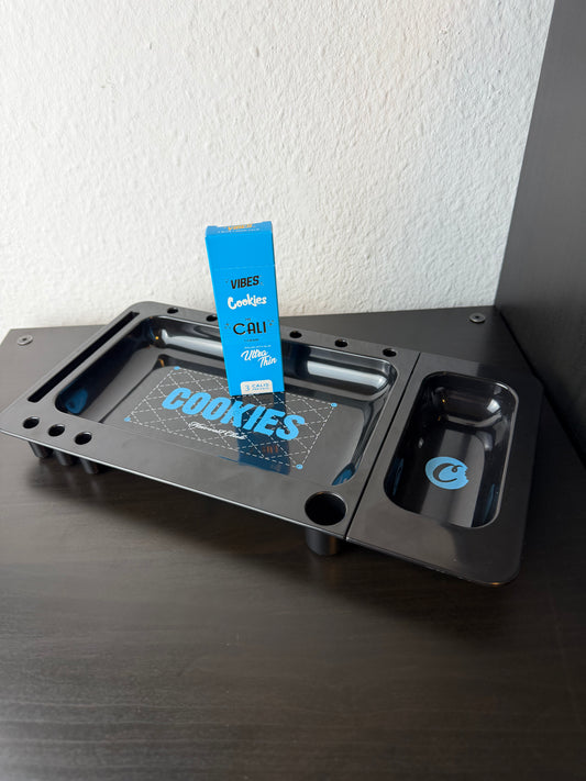 Cookies Rolling Tray 2.0 Schwarz&Rot Limited Edition +Cali 1g. Gratis - CloudyMinds