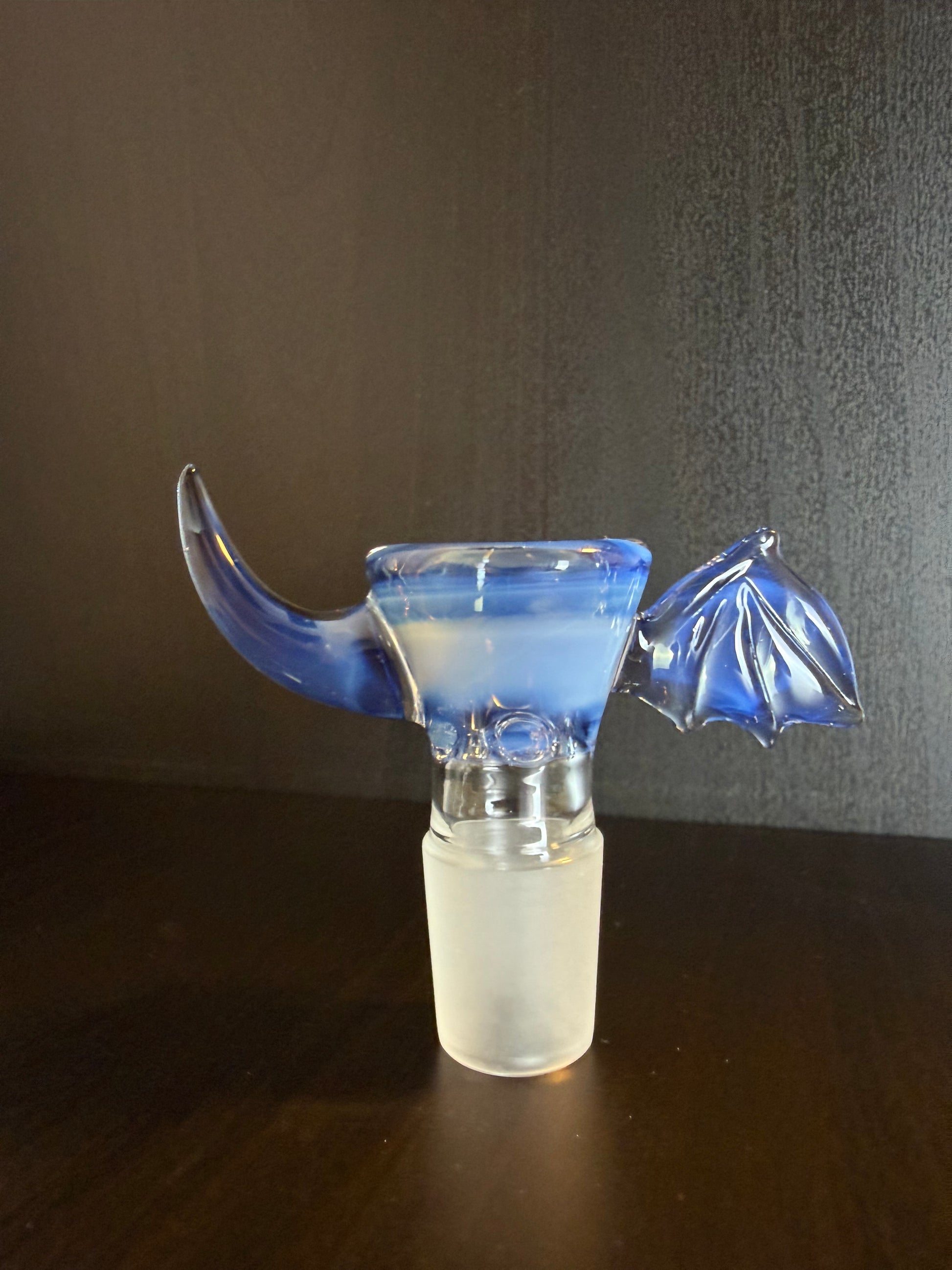 Dippy Glass - Blueberry Opal Monster Bowl - CloudyMinds