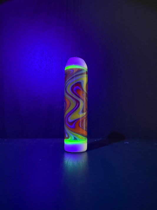 Birdhouse Glass GlasTip weiß/bunt UV - CloudyMinds