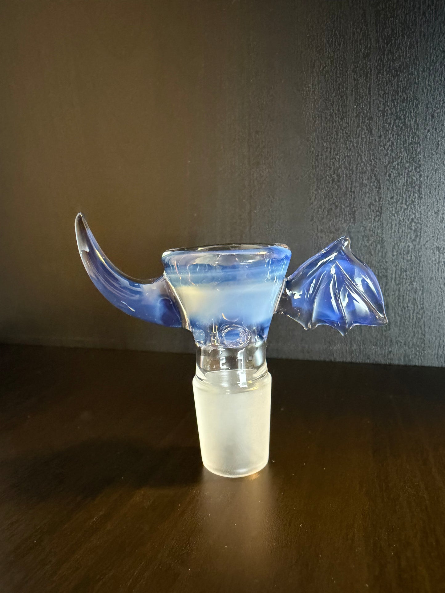 Dippy Glass - Blueberry Opal Monster Bowl - CloudyMinds