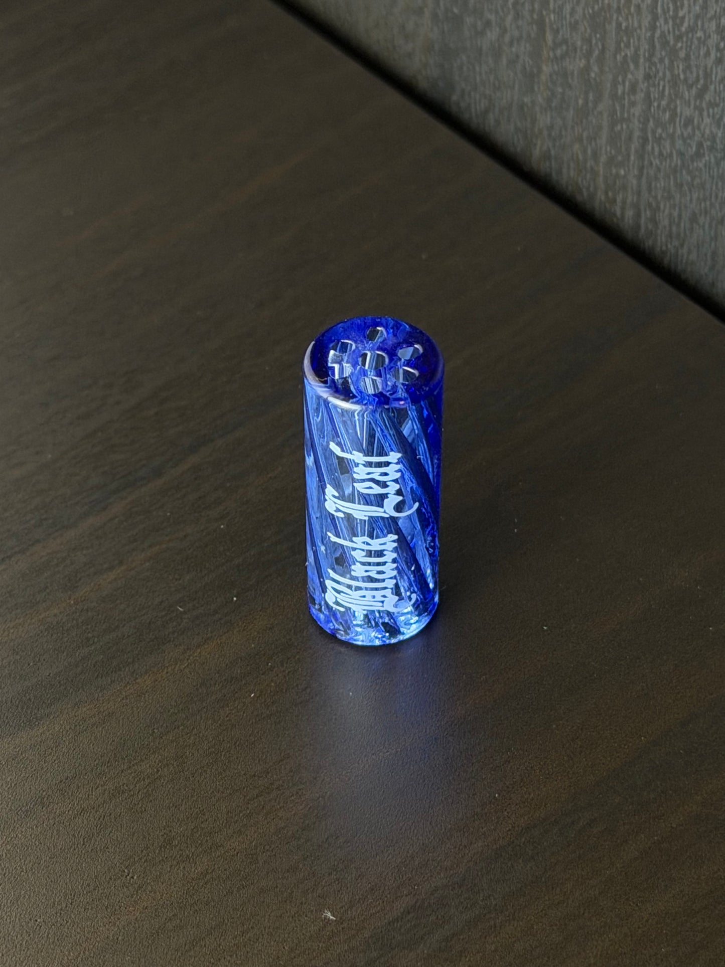 Black Leaf Glastips 7-Loch Blau - CloudyMinds