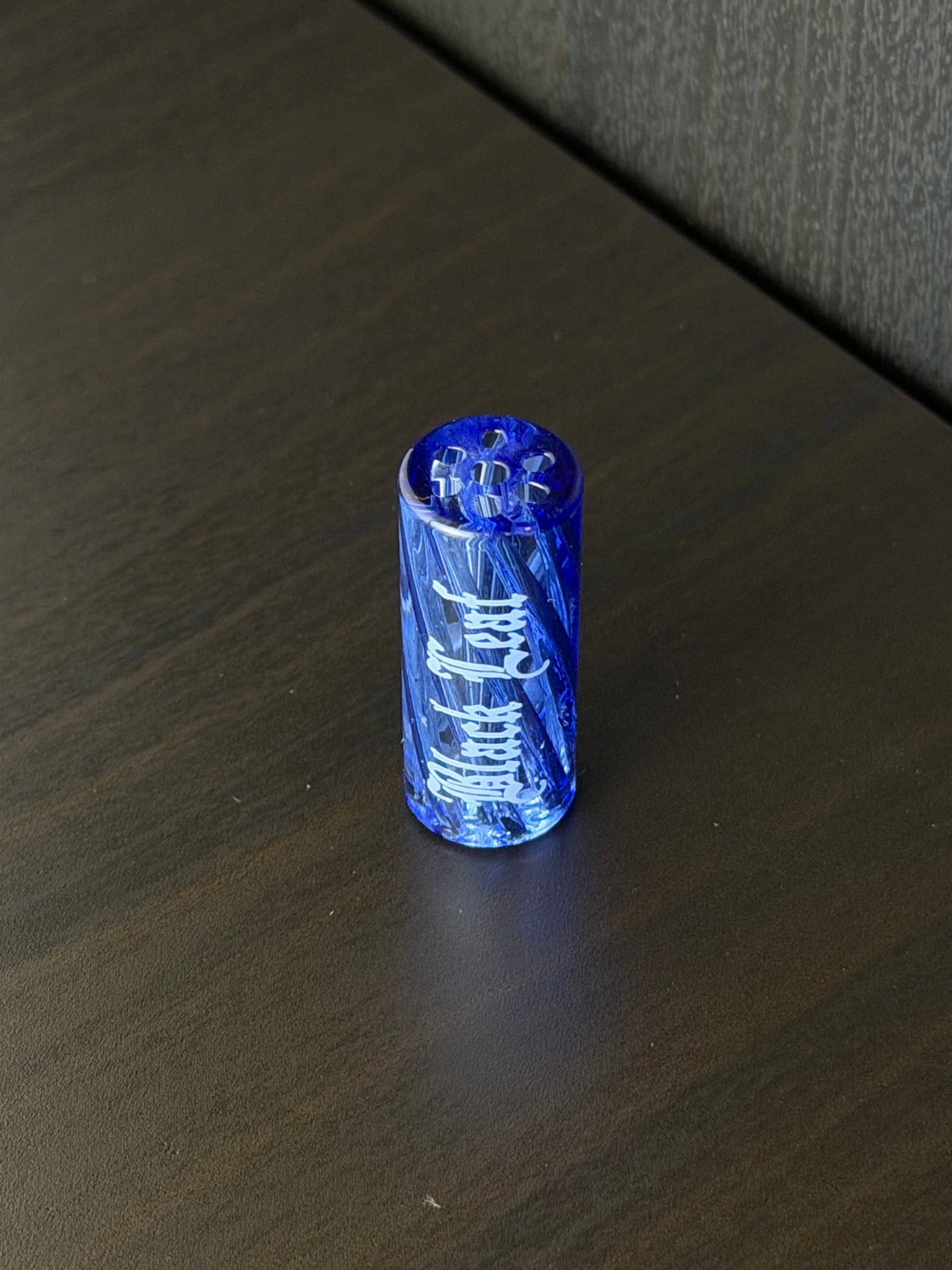 Black Leaf Glastips 7-Loch Blau - CloudyMinds