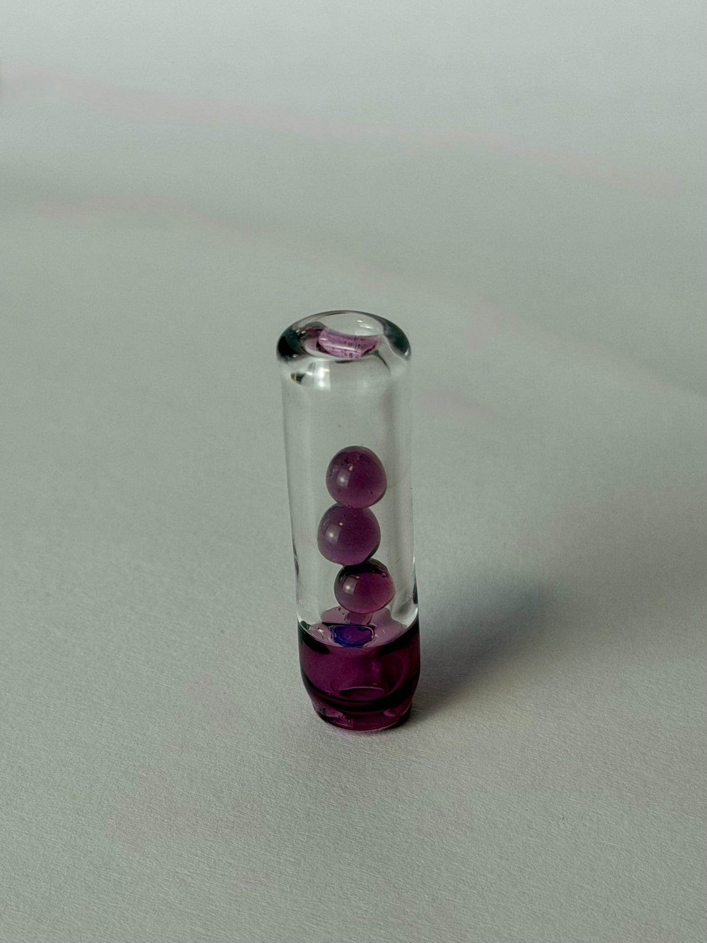 Birdhouse Glass GlasTip Pink Pearls