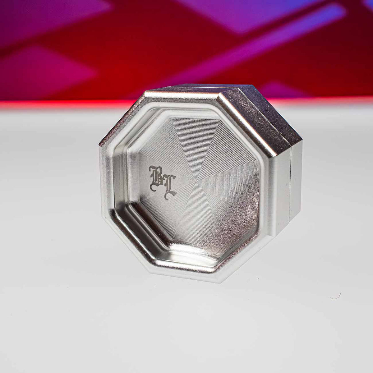 Black Leaf OKTAGON Grinder 3-tlg. silber