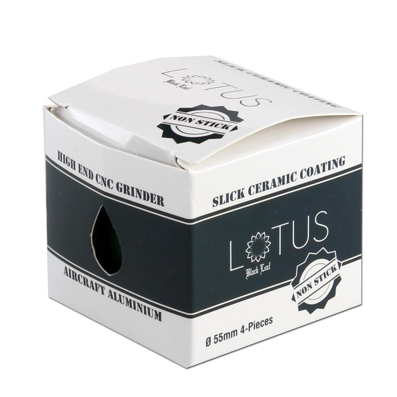 Black Leaf Lotus Grinder 4-tlg. weiß