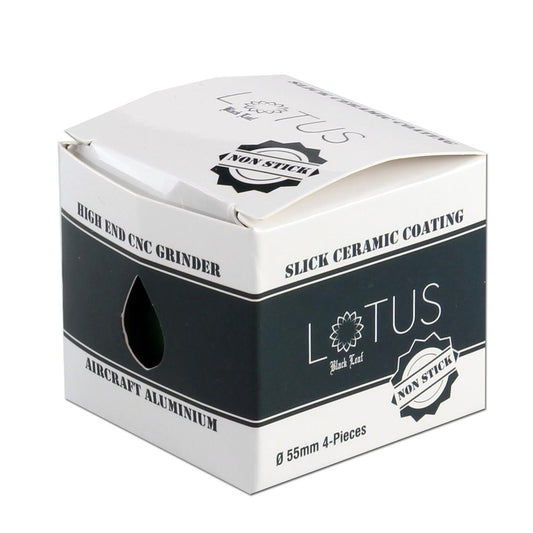 Black Leaf Lotus Grinder 4-tlg. weiß