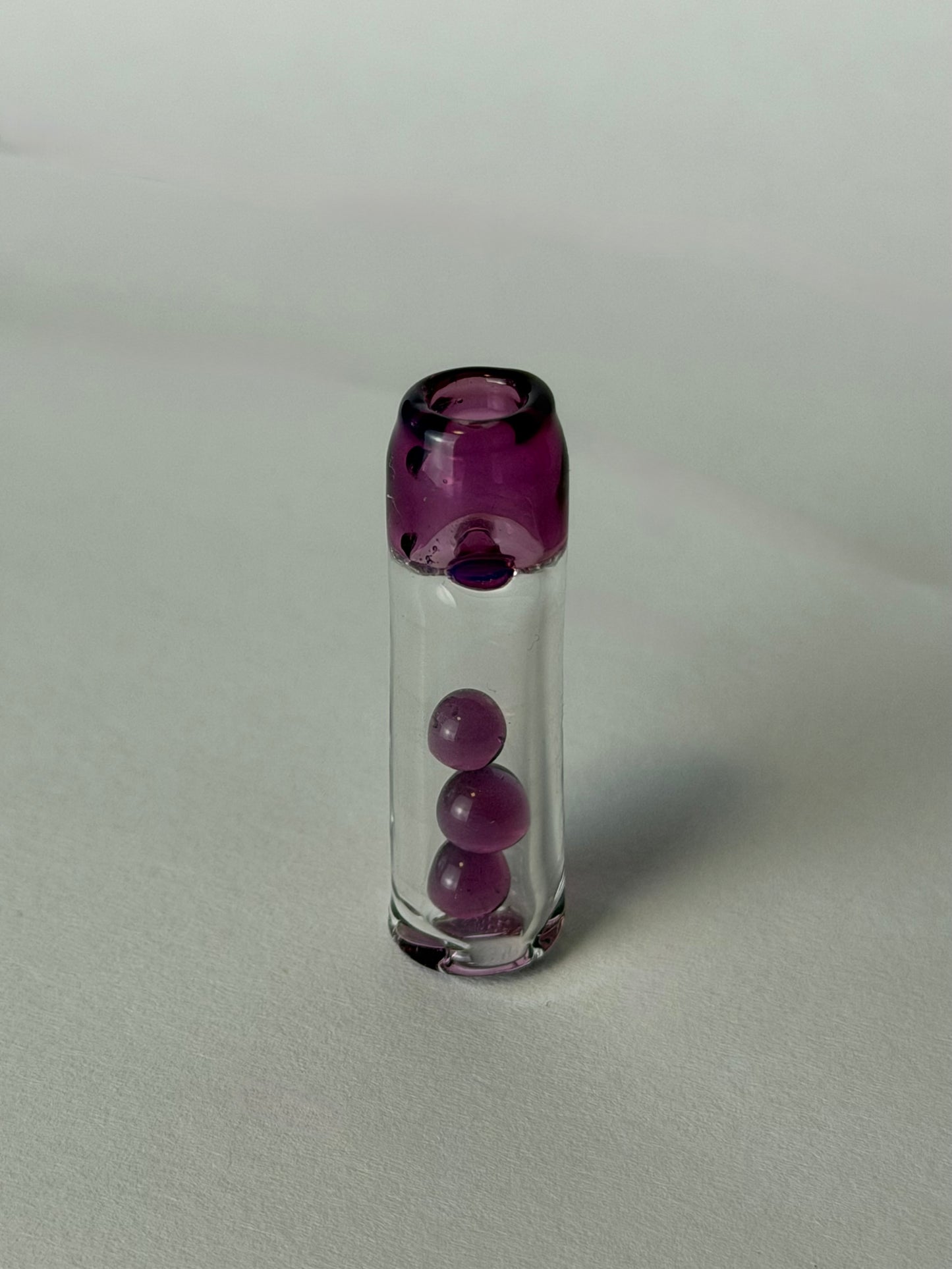 Birdhouse Glass GlasTip Pink Pearls