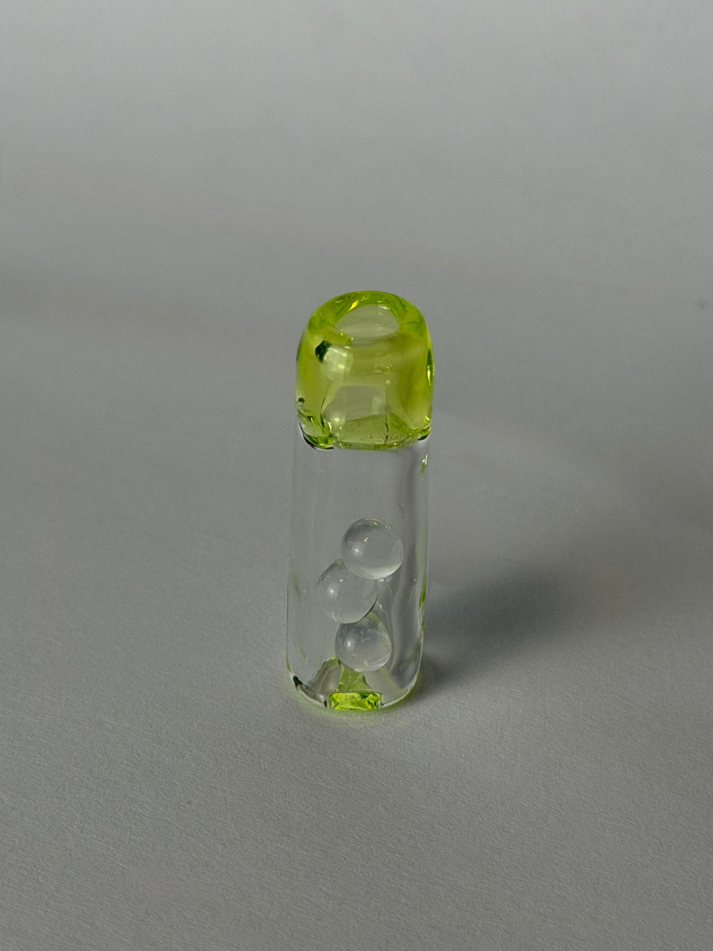 Birdhouse Glass GlasTip Green UV Pearls