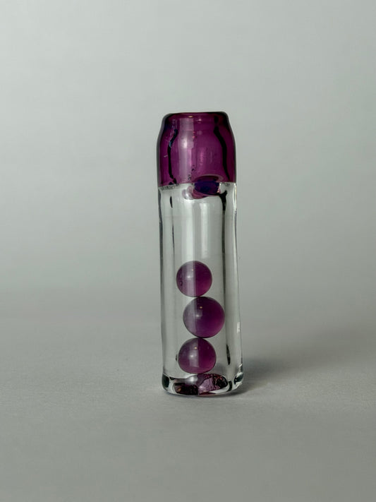 Birdhouse Glass GlasTip Pink Pearls