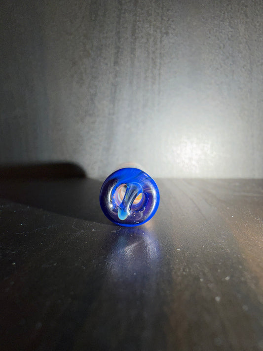 Birdhouse Glass GlasTip Blau wavy - CloudyMinds