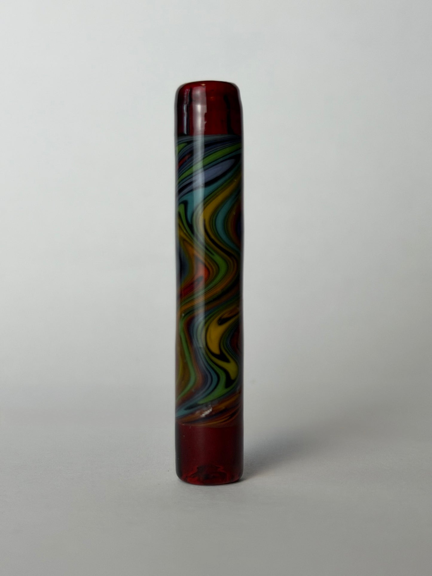 Birdhouse Glass GlasTip Red Elegence
