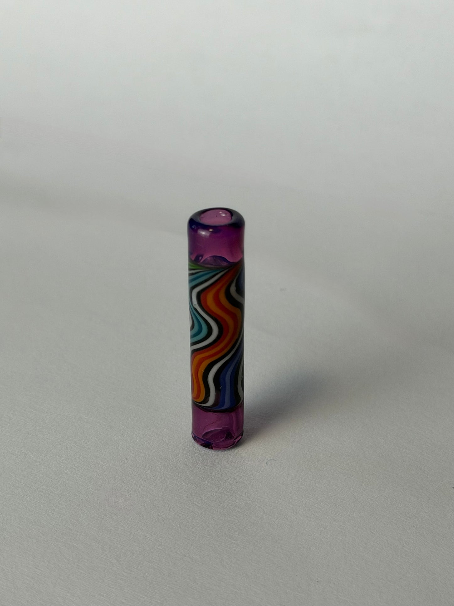 Birdhouse Glass GlasTip Purple Beauty
