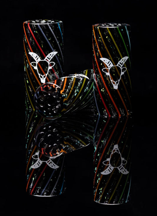 GOAT Tip Rnbw Rd (Dichro) 11mm