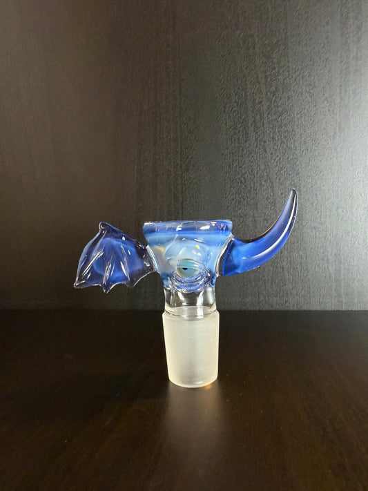 Dippy Glass - Blueberry Opal Monster Bowl - CloudyMinds