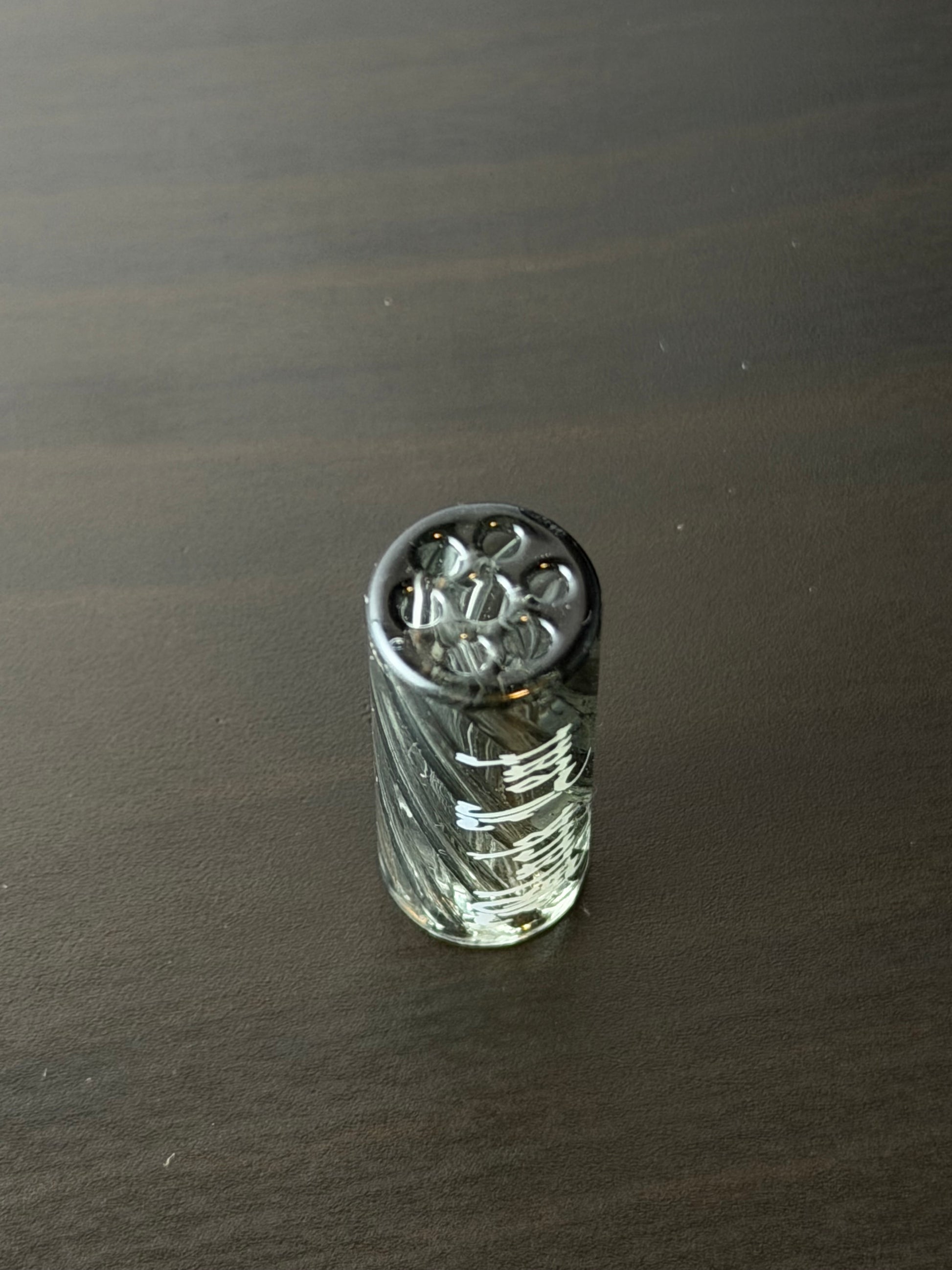 Black Leaf Glastips 7-Loch Schwarz - CloudyMinds