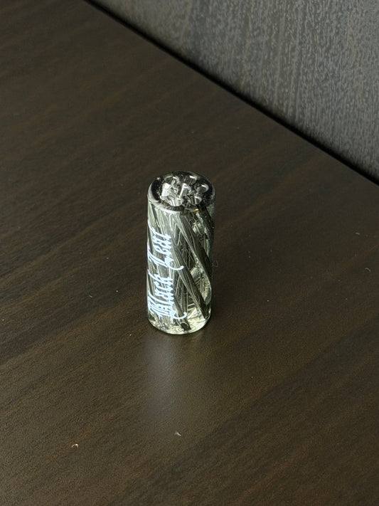 Black Leaf Glastips 7-Loch Schwarz - CloudyMinds