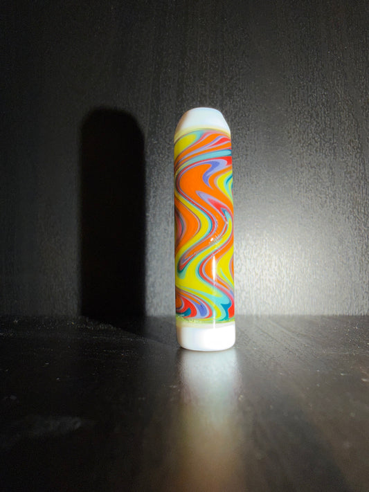 Birdhouse Glass GlasTip weiß/bunt UV - CloudyMinds