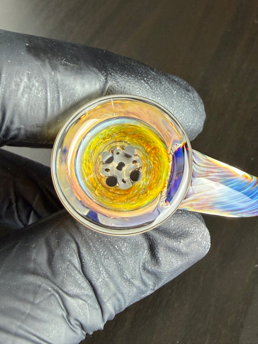 Dippy Glass - Bowl Coloured Yellow - CloudyMinds
