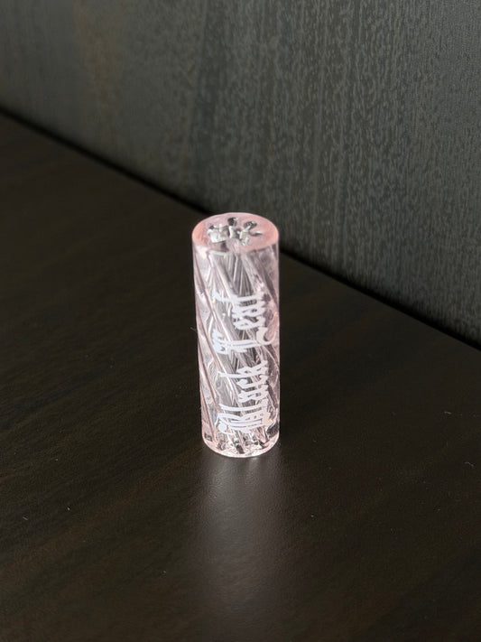 Black Leaf Glastips 7-Loch Violett - CloudyMinds