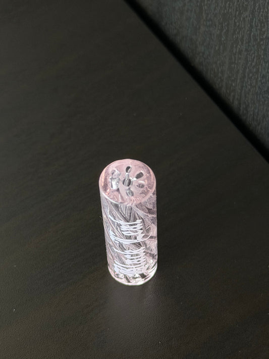 Black Leaf Glastips 7-Loch Violett - CloudyMinds