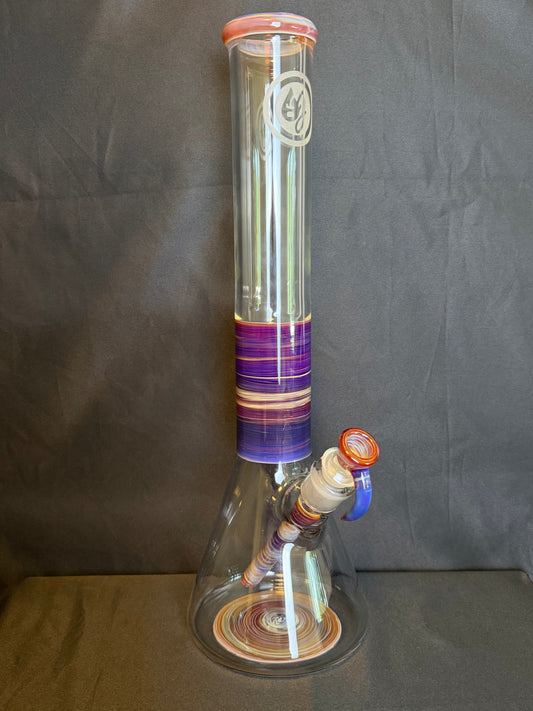 Beaker OJFlame - Schlitz Chillum - CloudyMinds