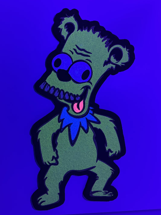 Bartholomew Bear, Leuchtet im dunkeln und UV - CloudyMinds