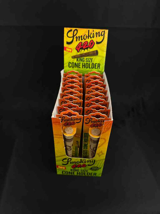 SMOKING WOOD CONE HOLDER KS