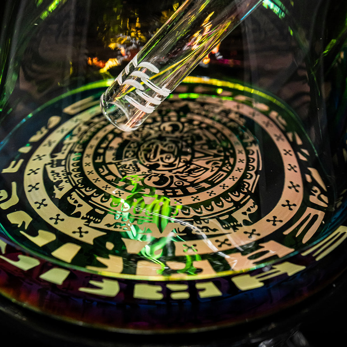 Black Leaf Beakerbong Ice Maya 9mm
