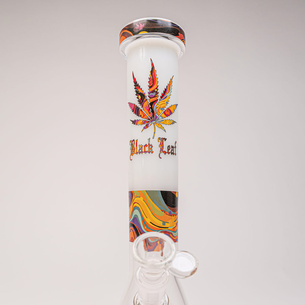 Black Leaf Beakerbong COLOURFUL