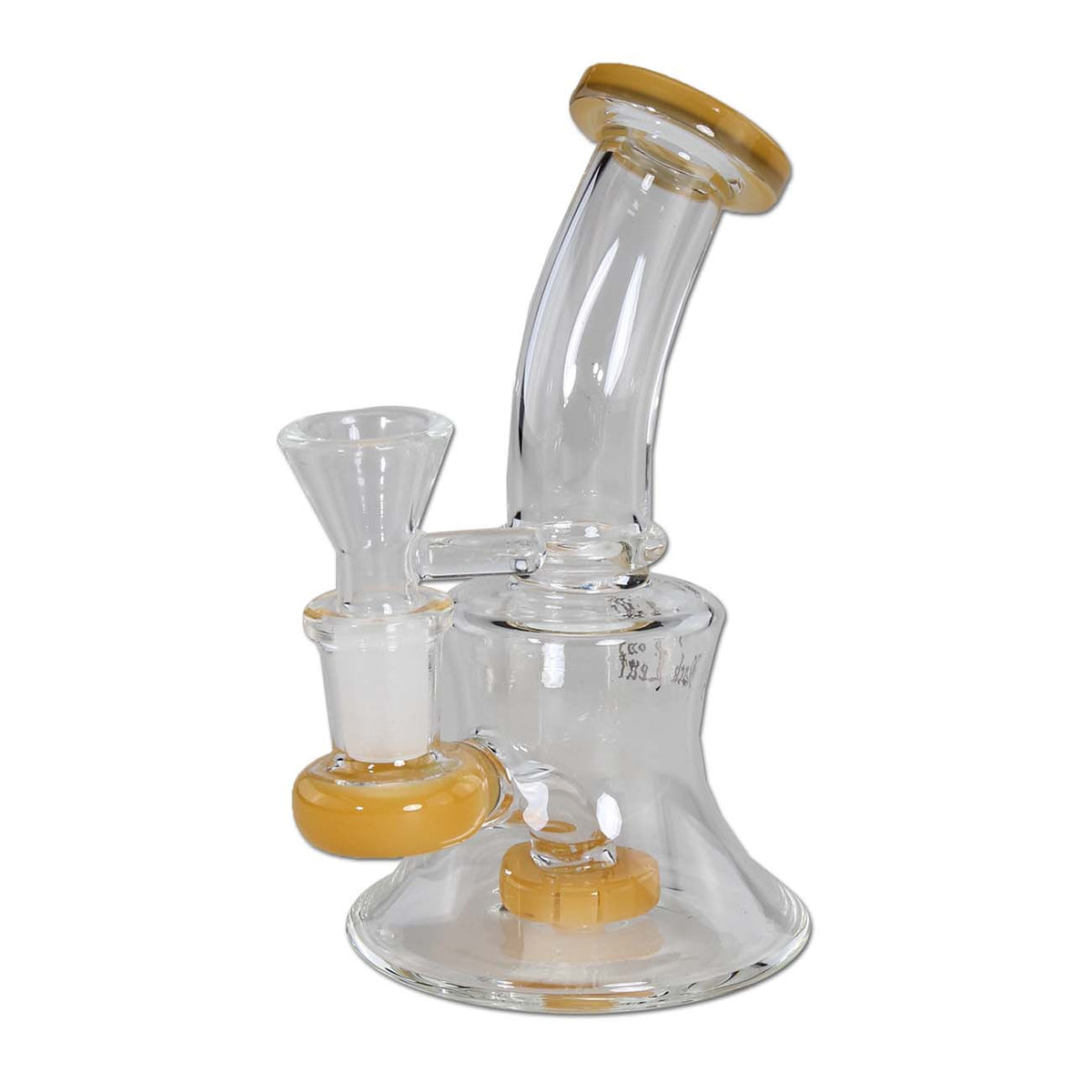 Black Leaf Glasbubbler - CloudyMinds