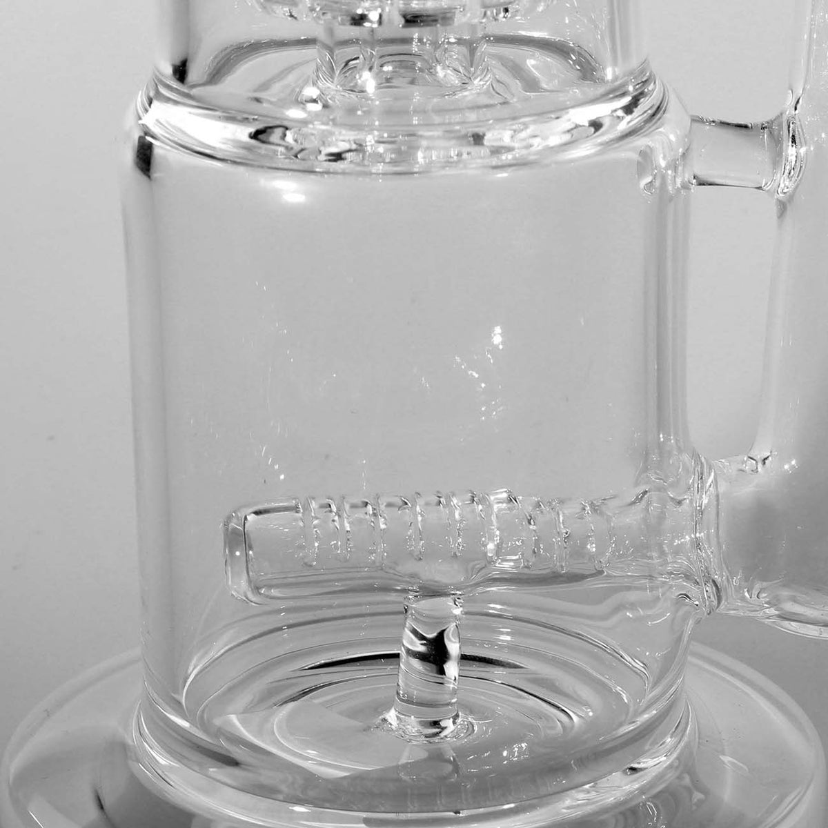 Black Leaf Bong Inline zu Drumperc
