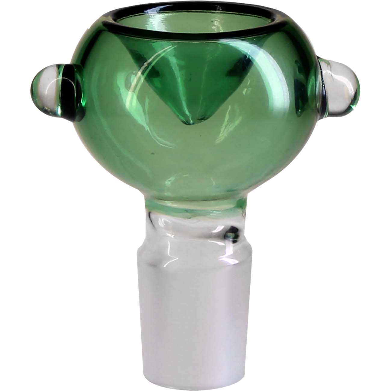 Glaskopf mit RollStop Grün 18,8er - CloudyMinds