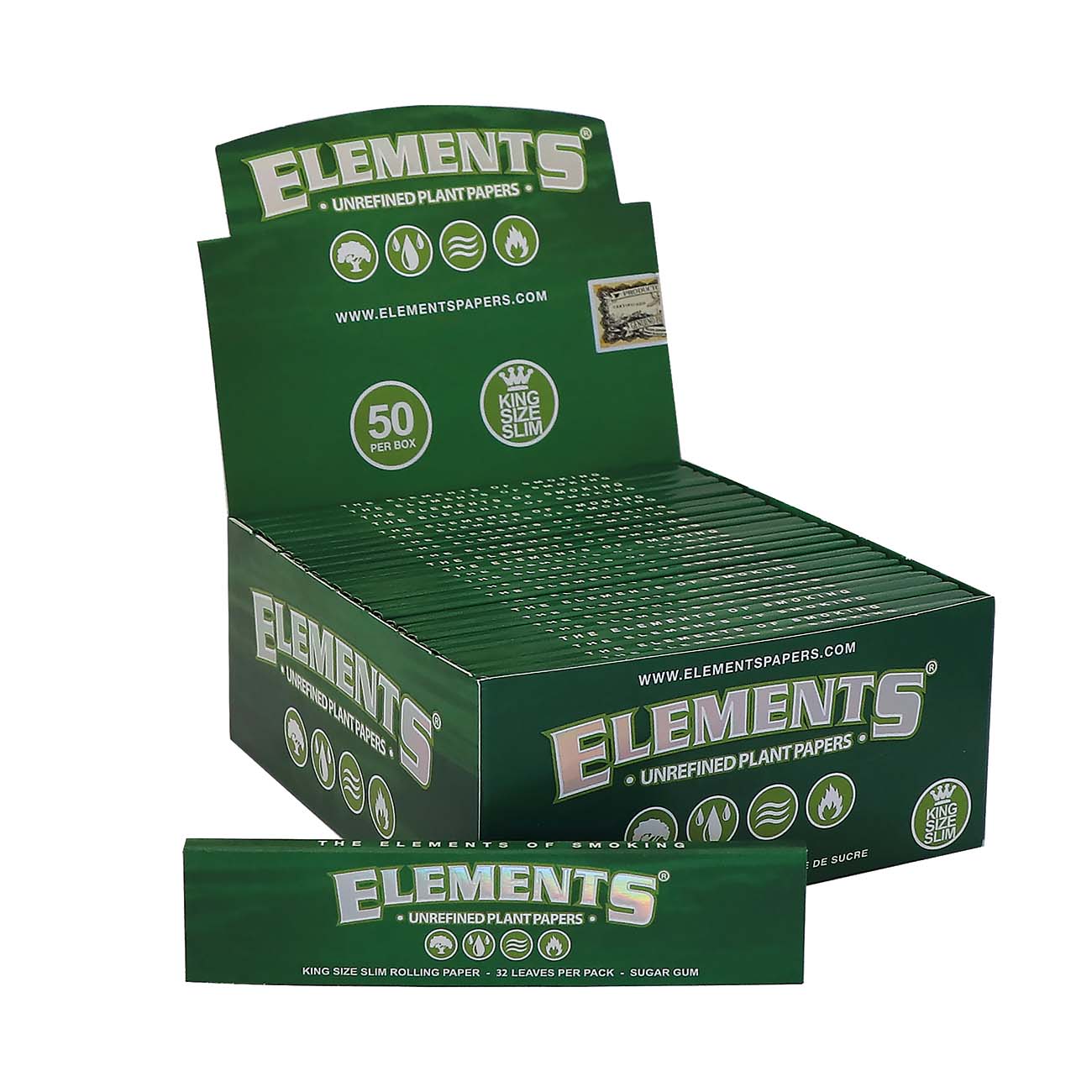 ELEMENTS Green Papers KS Slim - CloudyMinds