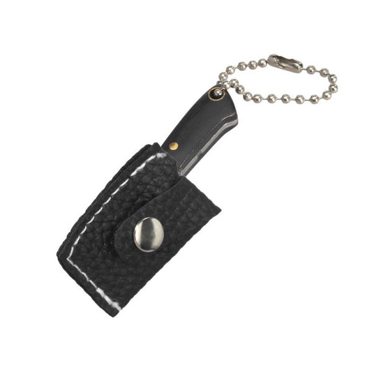 Hasch Messerchen mit Futteral - Hackebeil