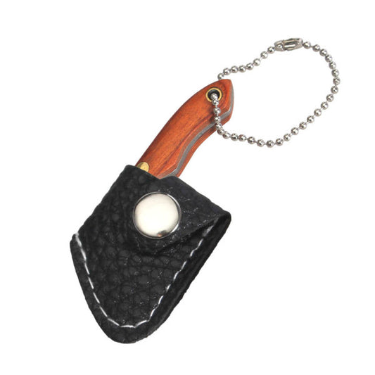 Hasch Messerchen mit Futteral - Wikinger Axt