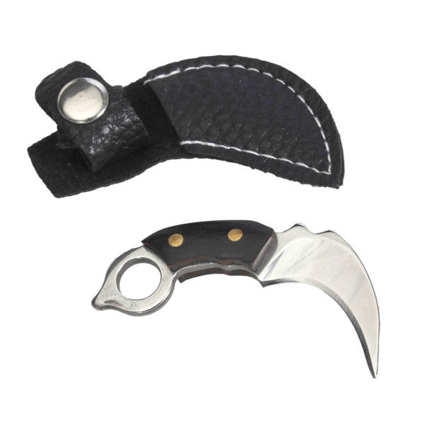 Hasch Messerchen mit Futteral - Karabiner