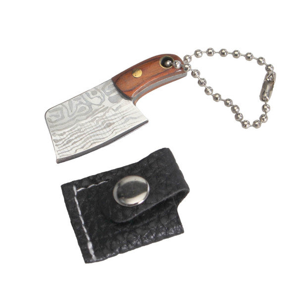 Hasch Messerchen mit Futteral - Wikinger Beil