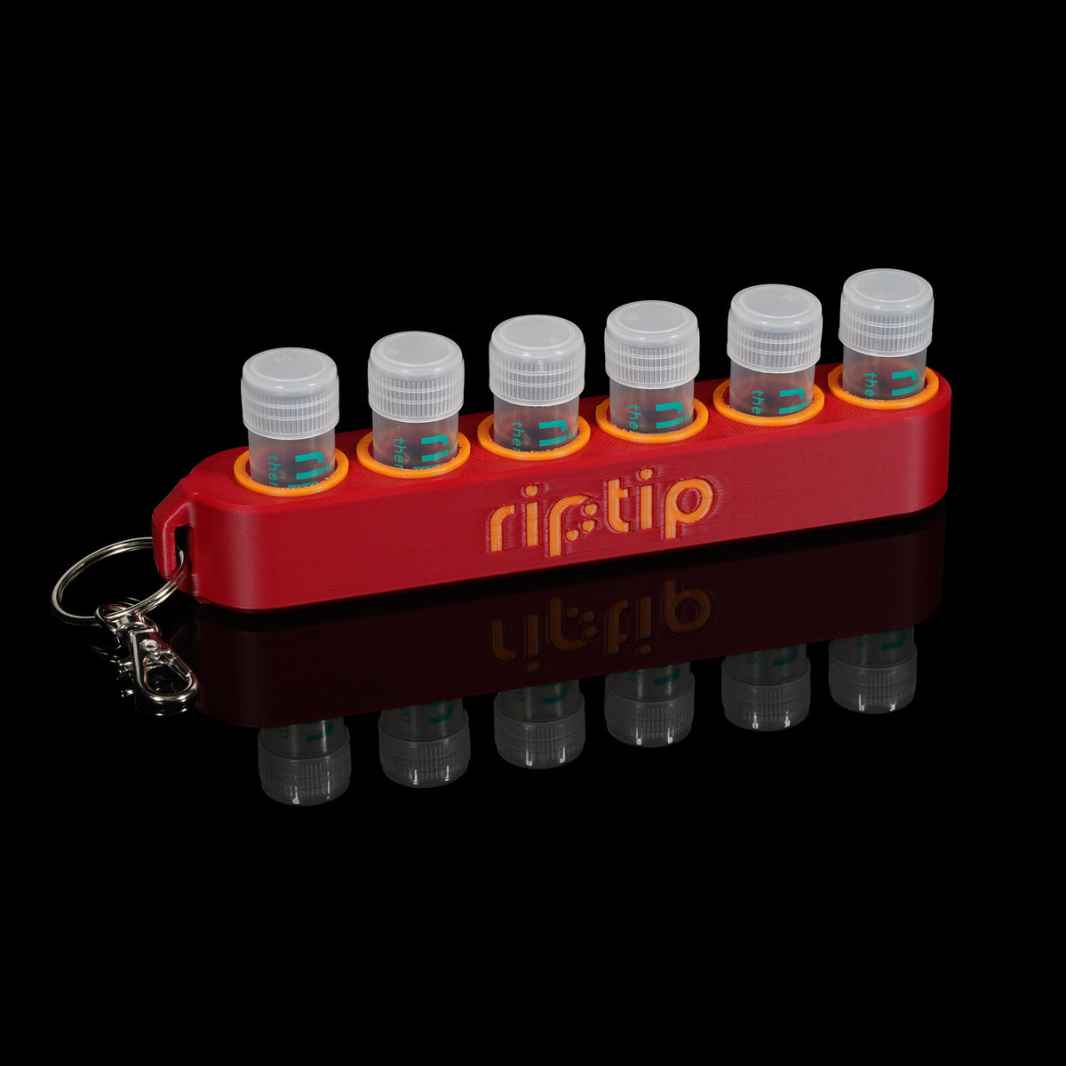 RipTip - Schlüsselanhänger / Aufbewahrer Rot